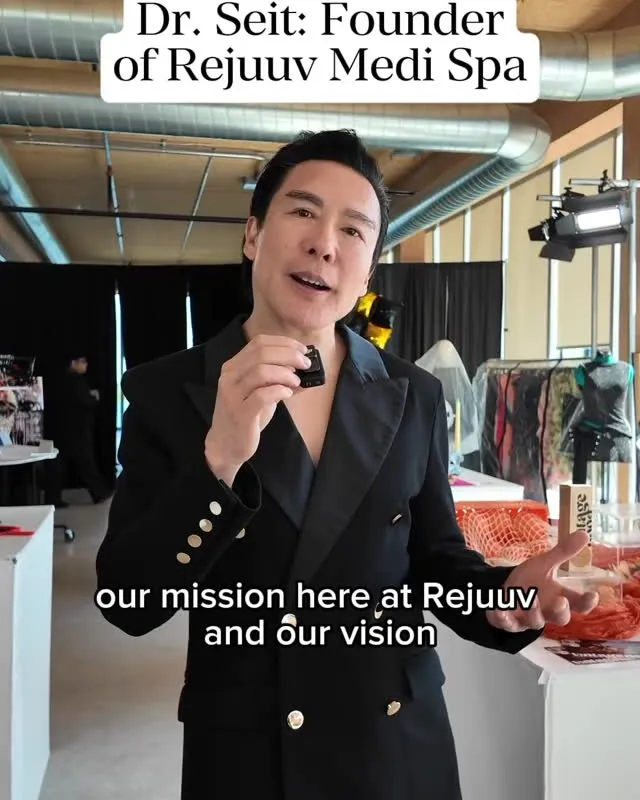 Cover frame of the top reel from Rejuuv Medi Spa: Founder to camera