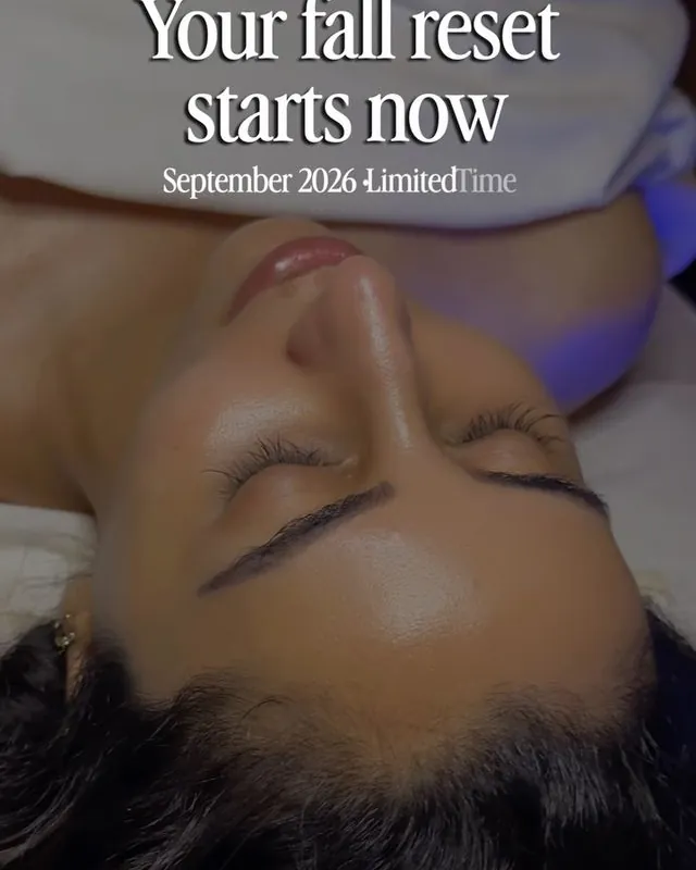 Cover frame of the top reel from TS Medical Aesthetics: Promo over a face