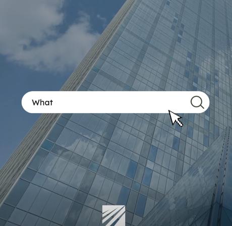 Search bar motion graphic from the Equiton explainer