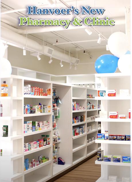 Opening reel filmed inside the new Hanover pharmacy